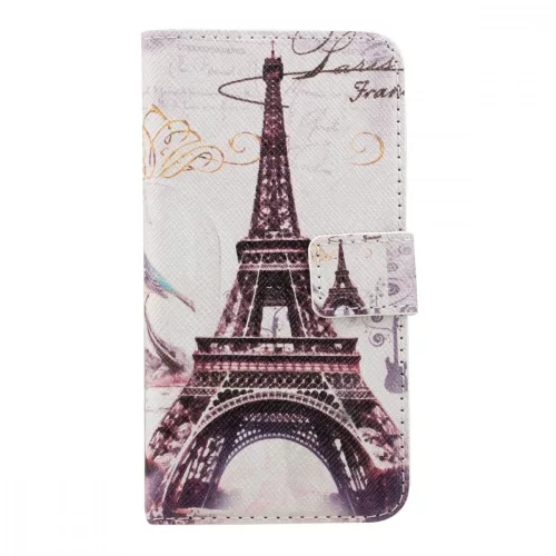Husa HTC Desire 500, Piele ecologica, Multicolor, 19038.01