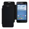 Husa Samsung Galaxy Core 2, Piele ecologica, Negru, 22205.01