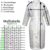 Halat de baie Waffle Pique unisex Homelevel, M, Gri, Bumbac organic, 54916.73.2