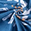 Poncho de baie pentru copii Homelevel, 8-11 ani, Multicolor, Bumbac organic, 54931.04.03