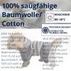 Halat de baie pentru caini Homelevel, L, Albastru, Bumbac, 54844.73.3