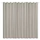 Draperie opaca Stella cu inele Jemidi, 300 x 245 cm, Gri, Poliester, 55288.25.01