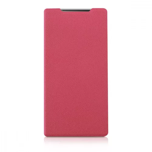 Husa Sony Xperia Z5 Premium, Piele ecologica, Roz, 35010.08