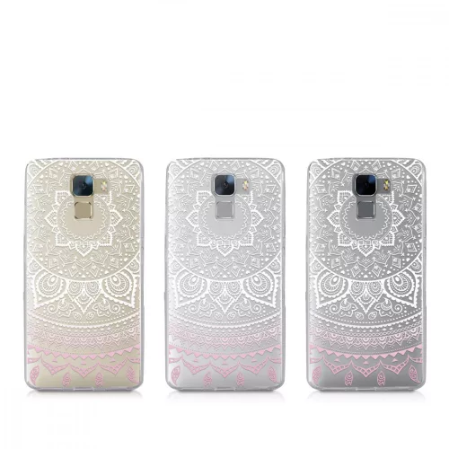 Husa Huawei Honor 7, Silicon, Roz, 35164.01