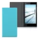 Husa Wiko Ridge Fab, Piele ecologica, Albastru, 32189.23