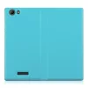 Husa Wiko Ridge Fab, Piele ecologica, Albastru, 32189.23
