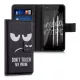 Husa Wiko Birdy, Piele ecologica, Negru, 35604.01
