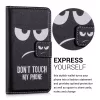 Husa Wiko Birdy, Piele ecologica, Negru, 35604.01