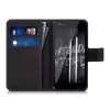 Husa Wiko Birdy, Piele ecologica, Negru, 35604.01