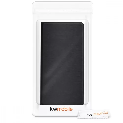 Husa Wiko Fever, Piele ecologica, Negru, 35967.01