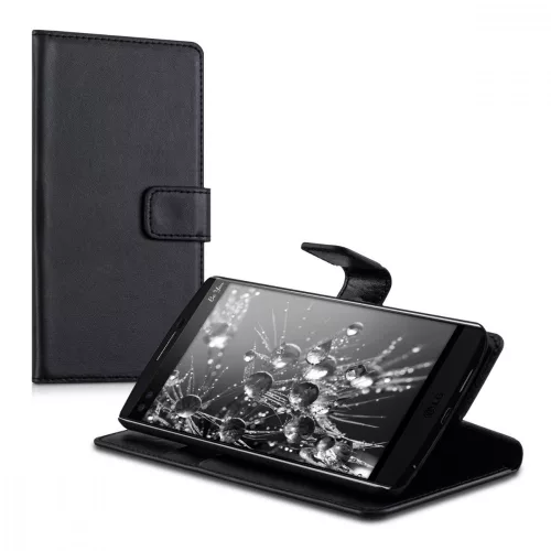 Husa LG V10, Piele ecologica, Negru, 36048.01