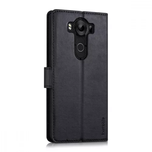 Husa LG V10, Piele ecologica, Negru, 36048.01