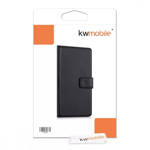Husa LG V10, Piele ecologica, Negru, 36048.01