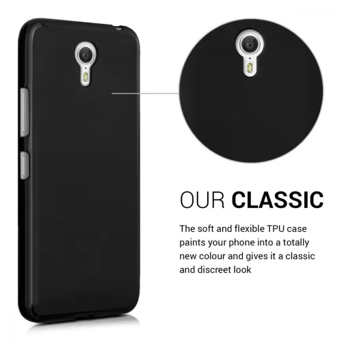 Husa Lenovo ZUK Z1, Silicon, Negru, 36349.01
