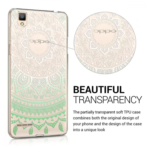 Husa OPPO F1, Silicon, Verde, 37583.71
