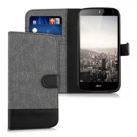 Husa Acer Liquid Z630, Textil, Gri, 37525.22