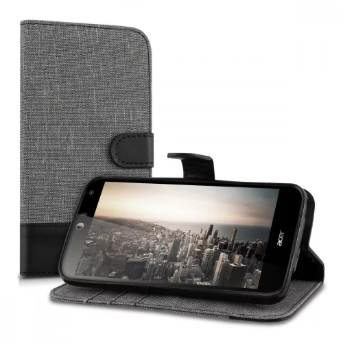 Husa Acer Liquid Z630, Textil, Gri, 37525.22