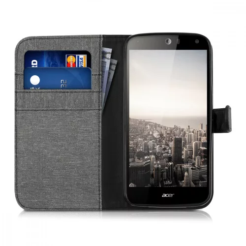 Husa Acer Liquid Z630, Textil, Gri, 37525.22