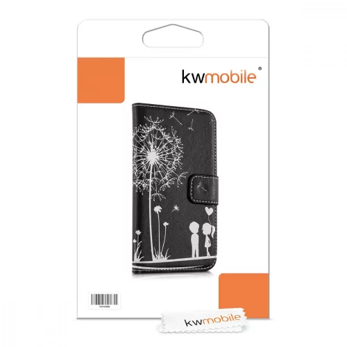 Husa Motorola Moto G 3rd gen, Piele ecologica, Negru, 34861.04
