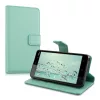 Husa Wiko Lenny 3, Piele ecologica, Verde, 37334.71