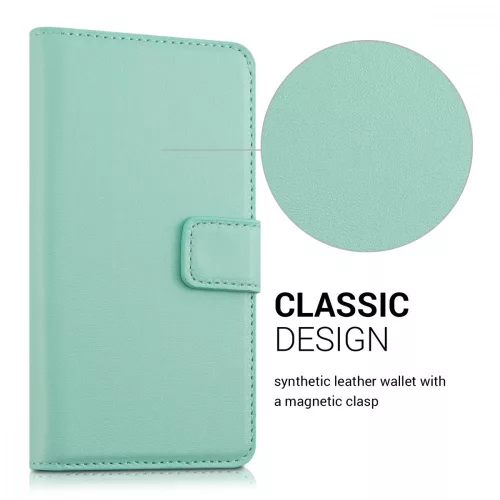 Husa Wiko Lenny 3, Piele ecologica, Verde, 37334.71