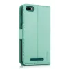 Husa Wiko Lenny 3, Piele ecologica, Verde, 37334.71