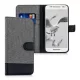 Husa Motorola Moto X Style, Textil, Gri, 38313.22