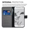 Husa Motorola Moto X Style, Textil, Gri, 38313.22