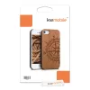 Husa Apple iPhone 5 / iPhone 5s / iPhone SE, Lemn, Maro, 38451.24