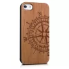 Husa Apple iPhone 5 / iPhone 5s / iPhone SE, Lemn, Maro, 38451.24