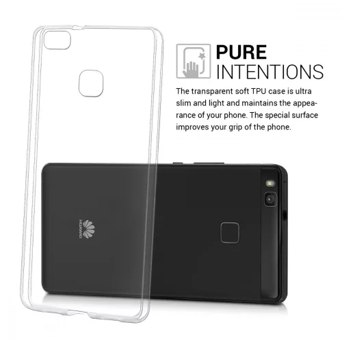 Husa Huawei P9 Lite, Silicon, Transparent, 39135.03