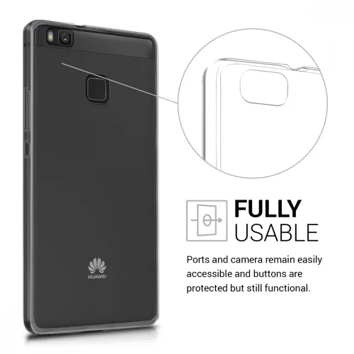 Husa Huawei P9 Lite, Silicon, Transparent, 39135.03