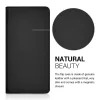 Husa Samsung Galaxy J5, Piele naturala, Negru, 39196.01
