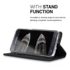 Husa Samsung Galaxy J5, Piele naturala, Negru, 39196.01