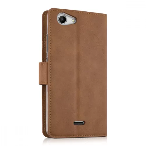 Husa Wiko Pulp, Piele ecologica, Maro, 36145.83