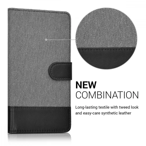 Husa Elephone P9000, Textil, Gri, 39258.22