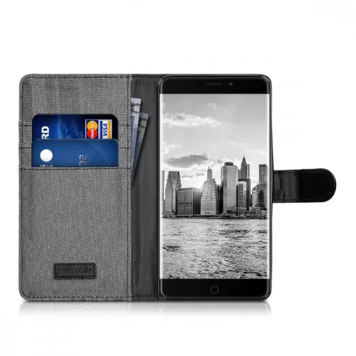 Husa Elephone P9000, Textil, Gri, 39258.22
