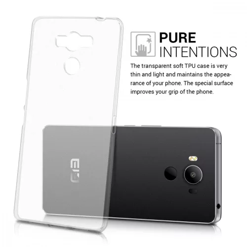 Husa Elephone P9000, Silicon, Transparent, 39257.03