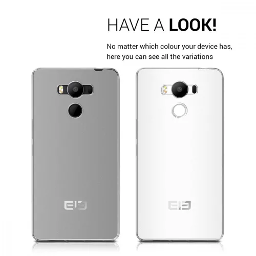 Husa Elephone P9000, Silicon, Transparent, 39257.03