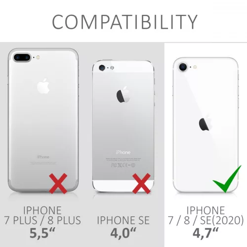 Husa Apple iPhone 8 / iPhone 7 / iPhone SE 2, Lemn, Gri, 39343.73