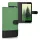 Husa Wiko Fever, Textil, Verde, 37601.71