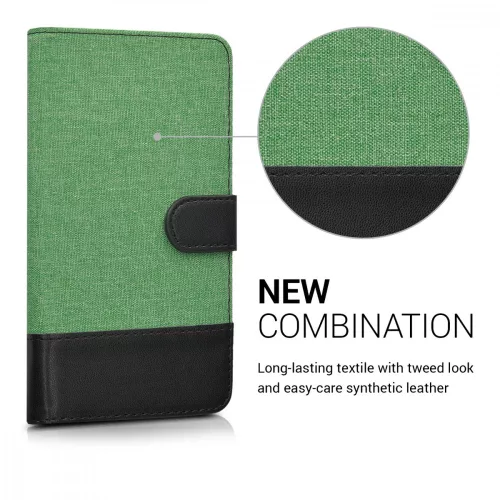 Husa Wiko Fever, Textil, Verde, 37601.71