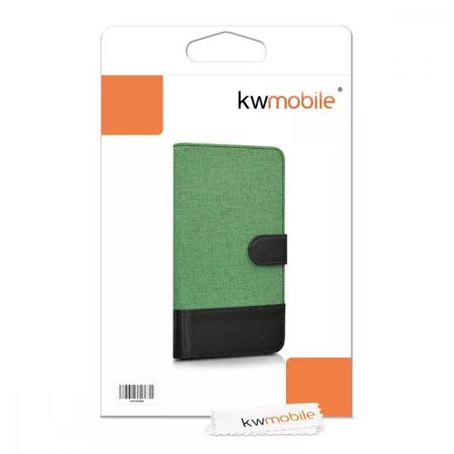 Husa Wiko Fever, Textil, Verde, 37601.71