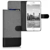 Husa Apple iPhone 8 Plus / iPhone 7 Plus, Textil, Gri, 39496.22