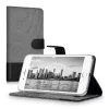 Husa Apple iPhone 8 Plus / iPhone 7 Plus, Textil, Gri, 39496.22