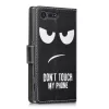 Husa Sony Xperia X Compact, Piele ecologica, Negru, 39638.01