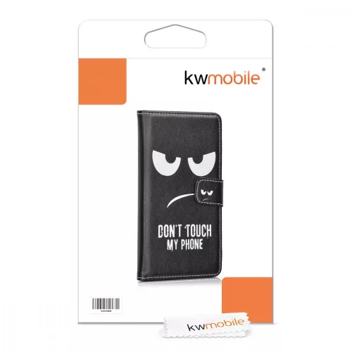 Husa Huawei Nova Plus, Piele ecologica, Negru, 39686.01