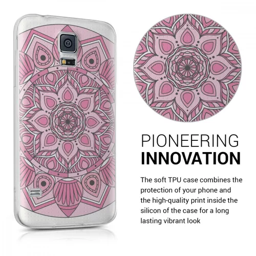 Husa Samsung Galaxy S5 / Galaxy S5 Neo, Silicon, Roz, 39082.04