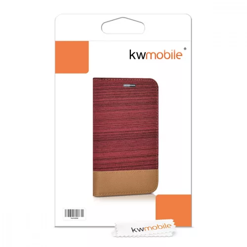 Husa Samsung Galaxy Xcover 3, Textil, Rosu, 38237.20