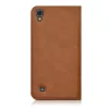 Husa LG X Power, Piele ecologica, Maro, 39814.83